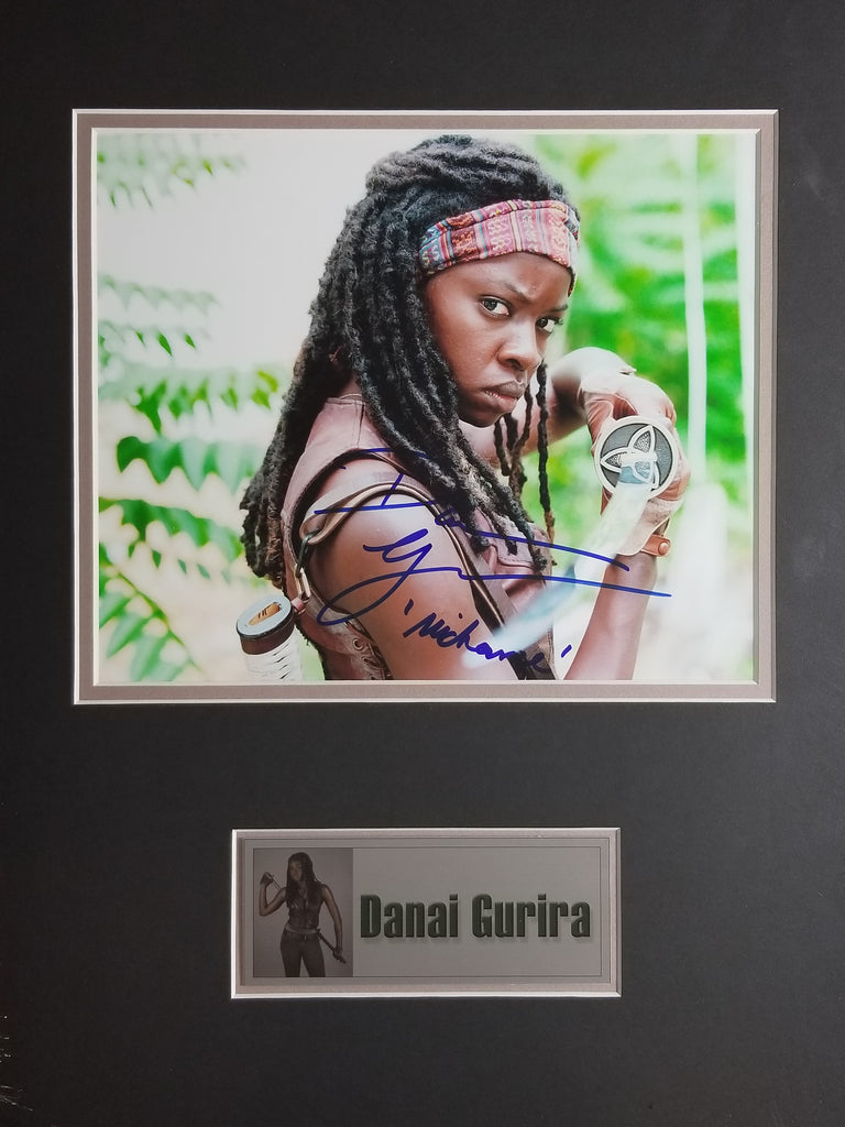 Signed photo of Danai Gurira from The Walking Dead