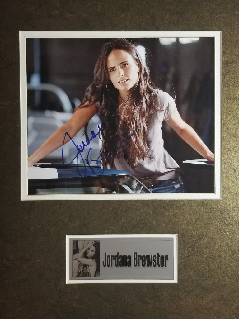 Signed photo of Jordana Brewster from The Fast and the Furious