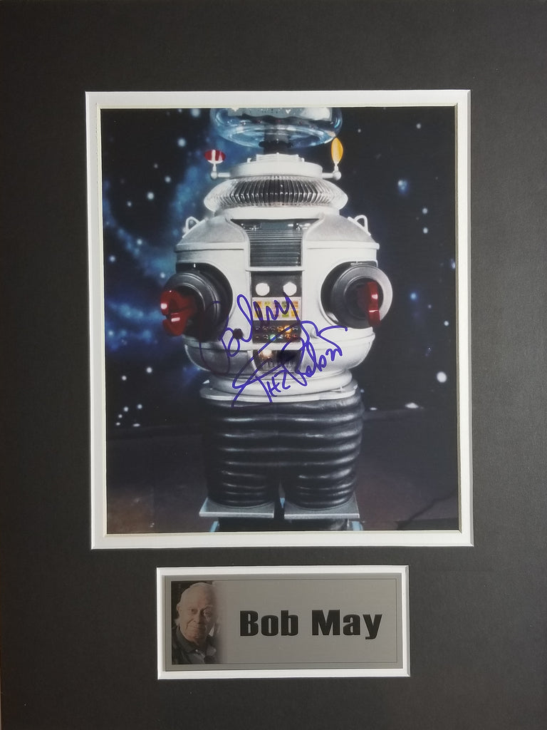 Signed photo of Robbie the Robot from Lost in Space