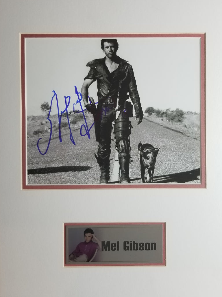 Signed photo of Mel Gibson