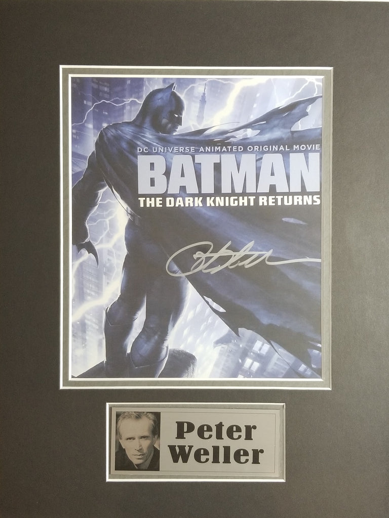 Signed photo of Batman