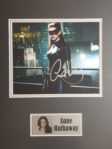 Signed photo of Anne Hathaway