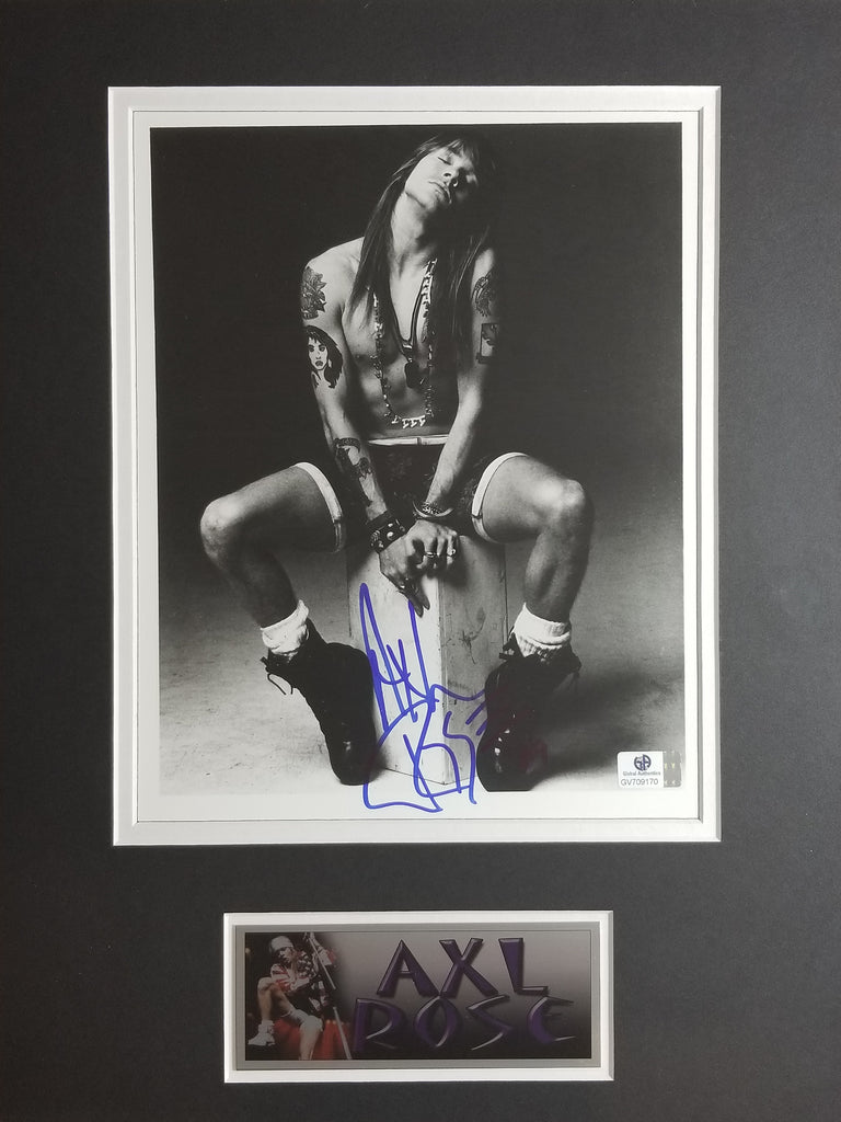 Signed photo of Axl Rose