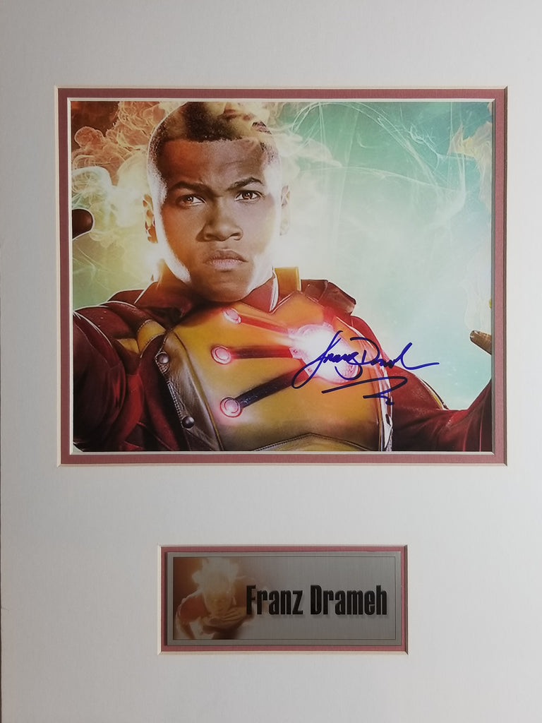 Signed photo of Franz Drameh