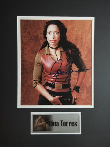 Signed photo of Gina Torres